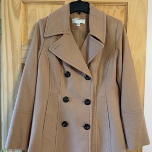 Anne Klein Women’s  Double Breasted Peacoat
